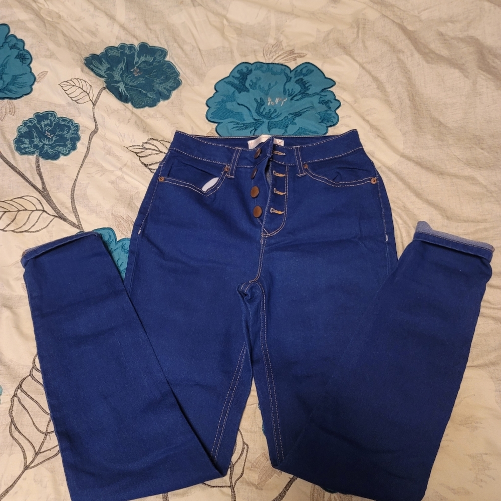 High Waisted Skinny Jeans